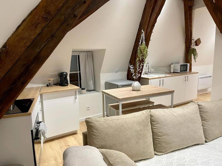 Appartement Cosy Centre Ville Saint-Amand-Mont-Rond エクステリア 写真