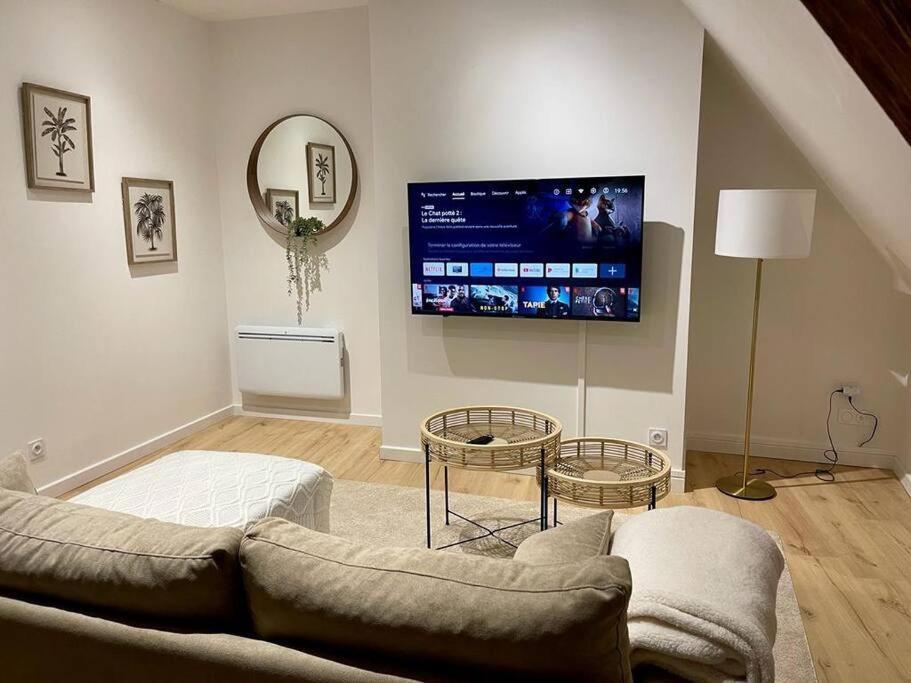 Appartement Cosy Centre Ville Saint-Amand-Mont-Rond エクステリア 写真